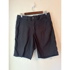 Lululemon Commission Classic Fit 9" Warpstream Shorts Black Size 34 Cotton Blend